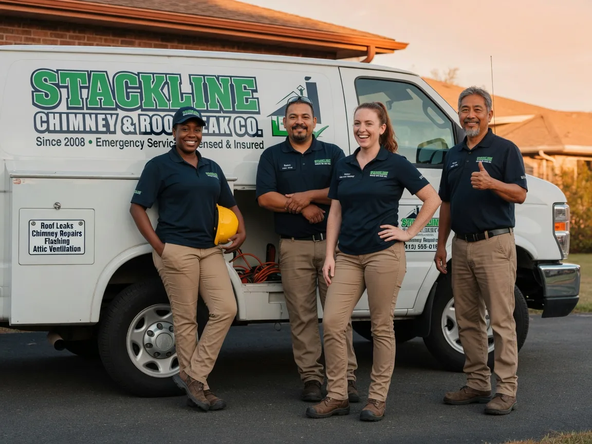 Chimney flashing repair company in Chesterland, OH